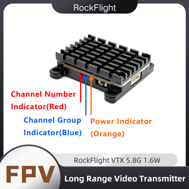 RockFlight TX663 VTX 5.8G 48CH - Drone Frame review and price