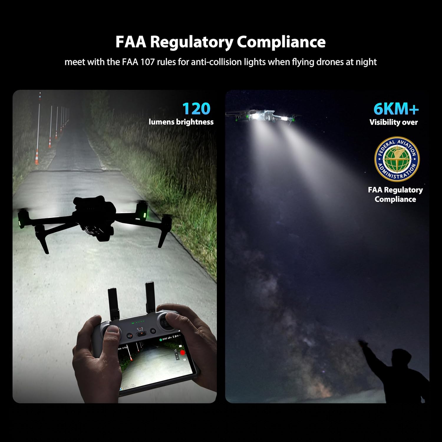 STARTRC Drone Strobe Light Ant - Drone Landing Gear review and price