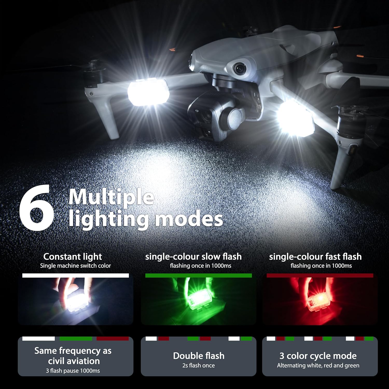 STARTRC Drone Strobe Light Ant - Drone Landing Gear review and price
