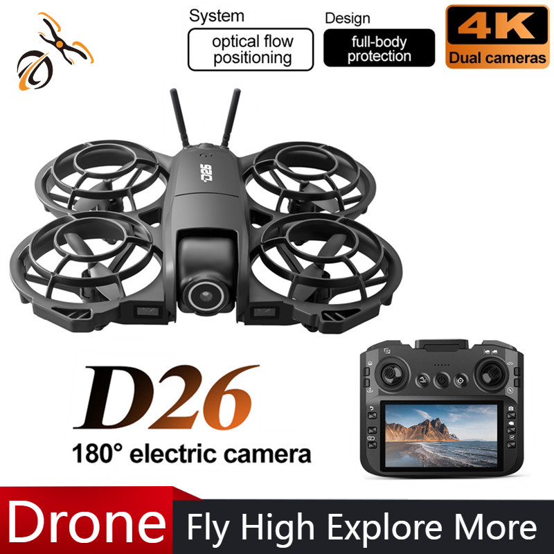 D26 Drone 4K Aerial HD 180° Ca - Drone Gimbal review and price