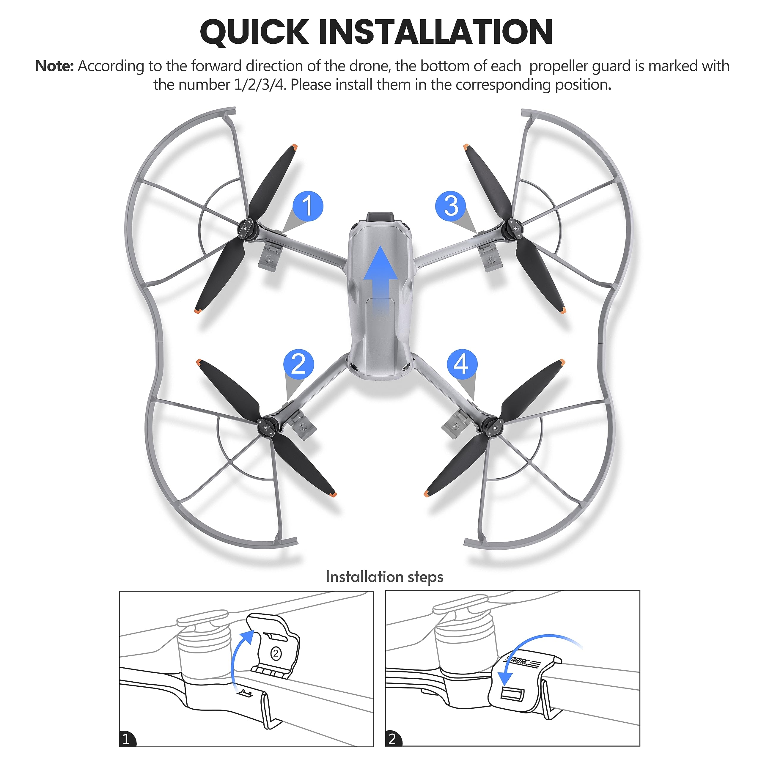 STARTRC Air 3S Propeller Guard - Dji Drone Air 3 review and price